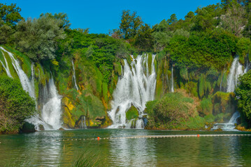 Obraz premium Kravica waterfall in Bosnia and Herzegovina