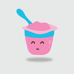 vector icon egg illustration template 