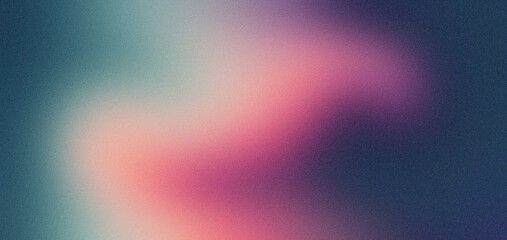 Blue red purple wave , template empty space color gradient rough abstract background shine bright light and glow , grainy noise grungy texture