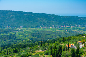 Croatian countryside near Sokol fortress