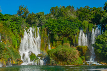 Obraz premium Kravica waterfall in Bosnia and Herzegovina