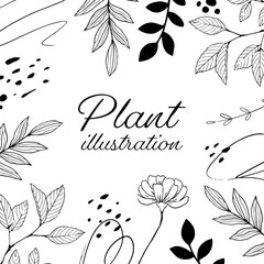 植物のシンプルなイラスト_2