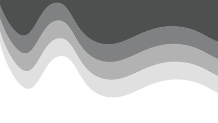 Gray papercut abstract background for backdrop or presentation