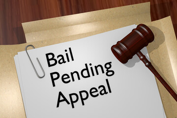 Bail Pending Appeal concept - 779366990