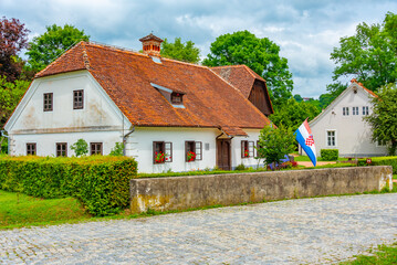 Birth house of former yugoslavian leader Josip Broz Tito in Kumrovec, Croatia