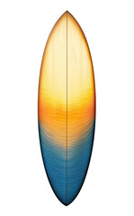 Surfboard isolated on transparent background
