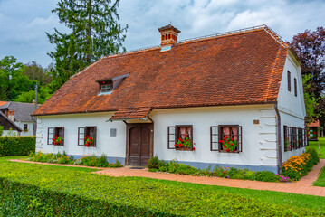 Birth house of former yugoslavian leader Josip Broz Tito in Kumrovec, Croatia
