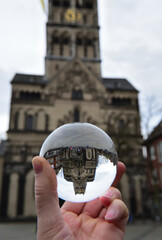 quirinus münster kirche in neuss durch lensball fotografiert