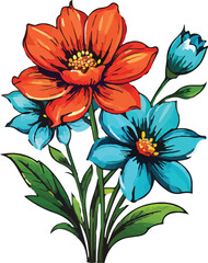 flower vector illustration