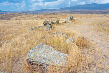 Zorats Karer aka Karahunj ancient sanctuary in Armenia