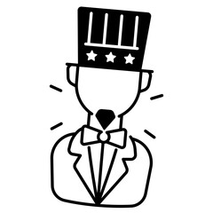 Uncle Sam Icon