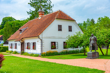 Birth house of former yugoslavian leader Josip Broz Tito in Kumrovec, Croatia