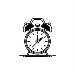 Alarm Clock with bell symbol