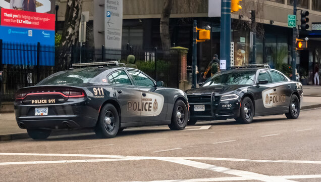 Vancouver, British Columbia, Canada. Apr 6, 2024. A Vancouver Police Department Vehicle.