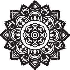 Beautiful mandala art, vector mandala design
