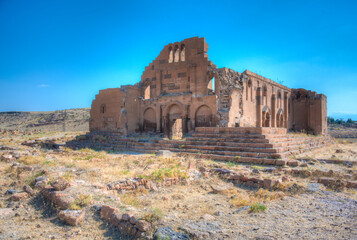 Fototapeta premium Yereruyk Surb Karapet Temple in Armenia