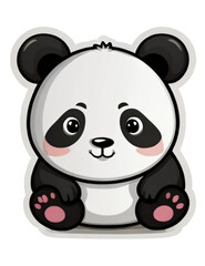 Fototapeta premium panda cartoon Jr
