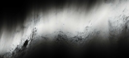 Black and white noisy texture grainy background, monochrome minimal grunge banner header poster backdrop design
