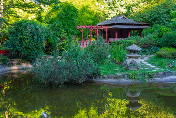 Alexandru Borza Botanical Garden in Romanian town Cluj-Napoca