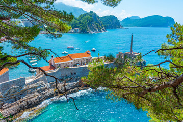 Kastio castle in Petrovac, Montenegro