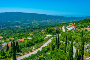 Croatian countryside near Sokol fortress