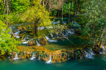 Obraz premium Great Una Waterfalls in Bosnia and Herzegovina