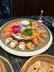 grilled shrimp on a plate