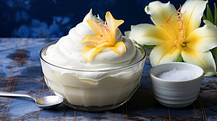 vanilla cream high definition(hd) photographic creative image - obrazy, fototapety, plakaty