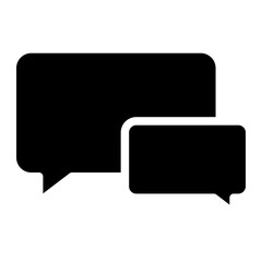 Naklejka premium speech bubble icon