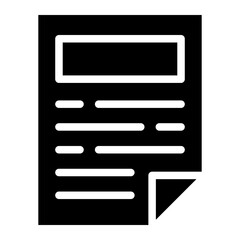 Fototapeta premium document icon