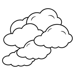 cloud computing concept - vector illustration