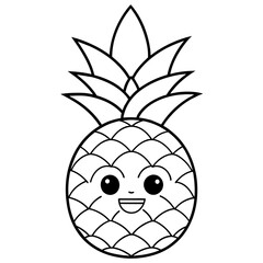 Pineapple vector