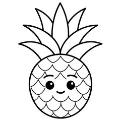 Pineapple vector