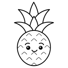 Pineapple vector