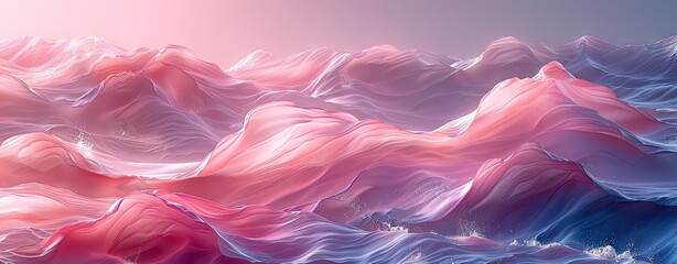 elegant abstract ocean wave background that combines with mixed color Generative AI