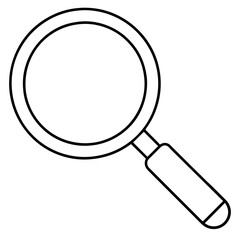 Magnifying glass vector