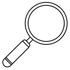 Magnifying glass vector
