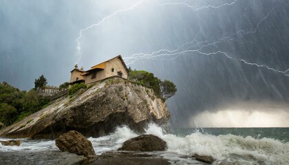 Like a Wise man: Parable about The House Built on the Rock: Matthew 7. 