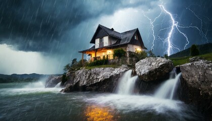 Like a Wise man: Parable about The House Built on the Rock: Matthew 7. 