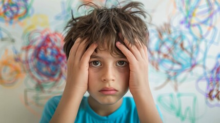 Attention deficit hyperactivity disorder ADHD. One of the most common neurodevelopmental disorders...
