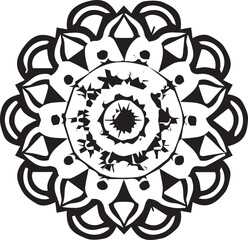 Beautiful mandala art, vector mandala design
