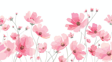 Pink Cute Nature Floral Flower Minimalist Girly background