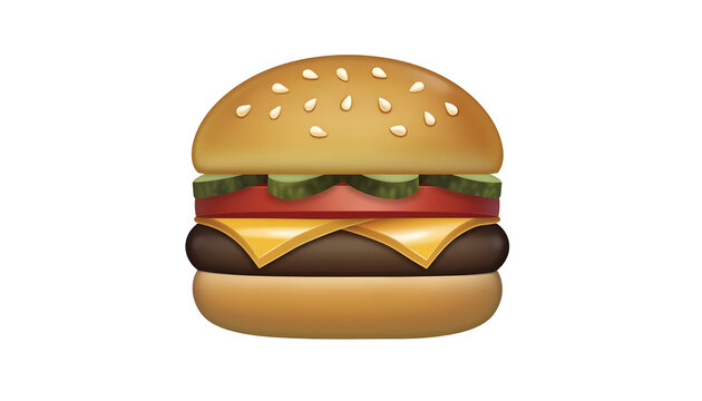 Picture the hamburger emoji symbolizing food service restaurants and culinary arts ar7 4 v6 Generative AI