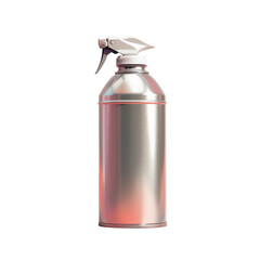 A close up of a spray bottle with a white sprayer on it