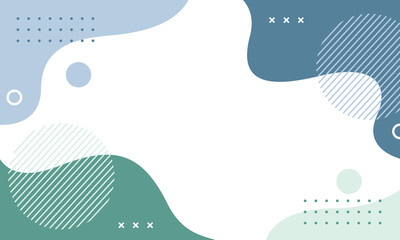 Fototapeta premium Minimalist abstract geometric background. Vector illustration backdrop in pastel color. Suitable for template designs, banners, covers, posters, cards, and others