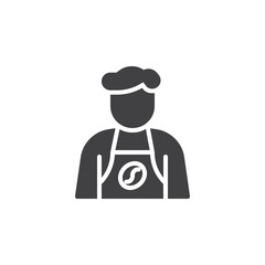 Coffee maker vector icon