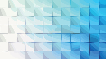 Light BLUE vector pattern in square style. Illustration 