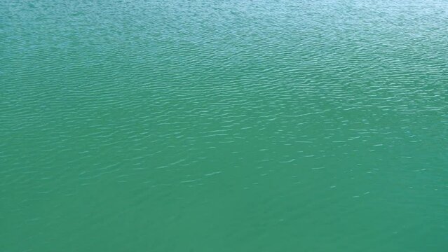 穏やかな海の波（イメージカラー　ナイルブルー）