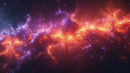 Magnificent Cosmic Structures: Superclusters in Colorful Phenomena. - obrazy, fototapety, plakaty