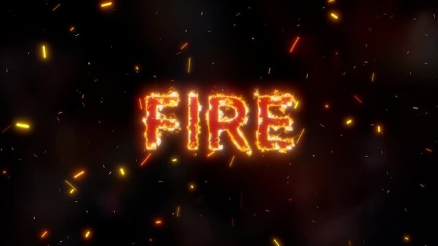 isolated fire explosion safety logo text concept